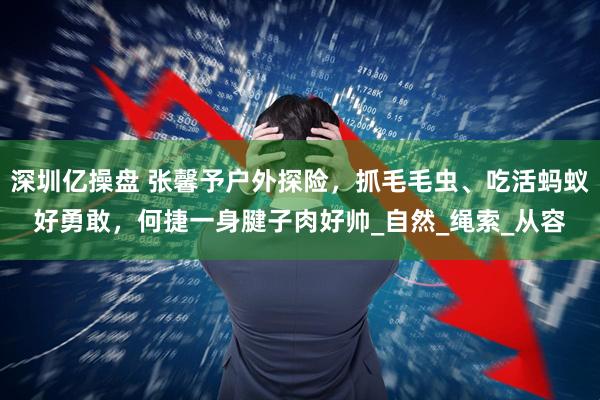 深圳亿操盘 张馨予户外探险，抓毛毛虫、吃活蚂蚁好勇敢，何捷一身腱子肉好帅_自然_绳索_从容